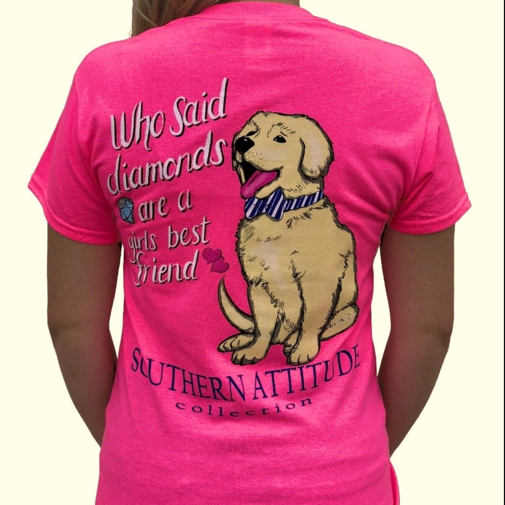 Who Said Diamonds Are A Girls Best Friend T-Shirt